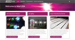 Desktop Screenshot of marlusa.com